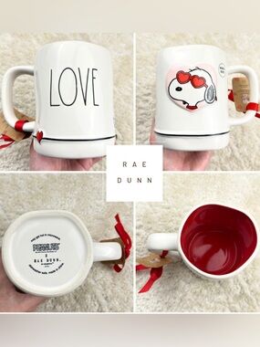 Rae Dunn Peanuts Snoopy Mug